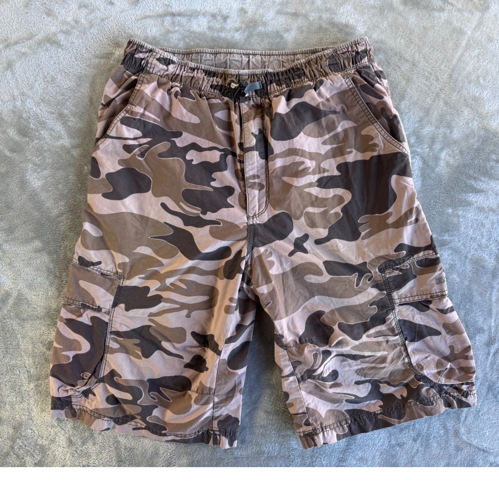 Unionbay Cargo Shorts‎ Mens XL Camo Y2K Streetwear Outdoor Utility